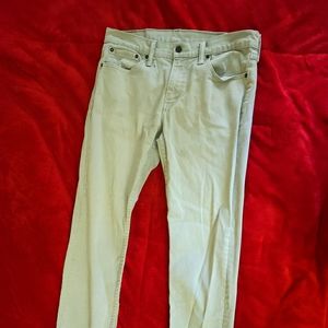 Levi's 511 Skinny Tan Jeans W32 L30